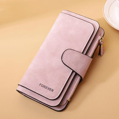 PU Leather Women Wallets Coin Pocket Hasp Card Holder Money Bags Casual Long Ladies Clutch Phone Wallet Women Purse