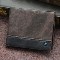 Classic PU Leather Wallets Credit Card Wallets for Men