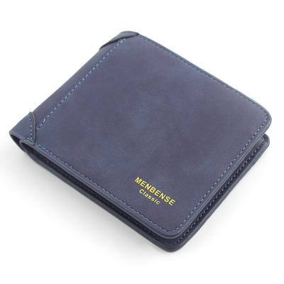 New Style Fashionable Men's Folded Wallets for Credit Cards Wholesale